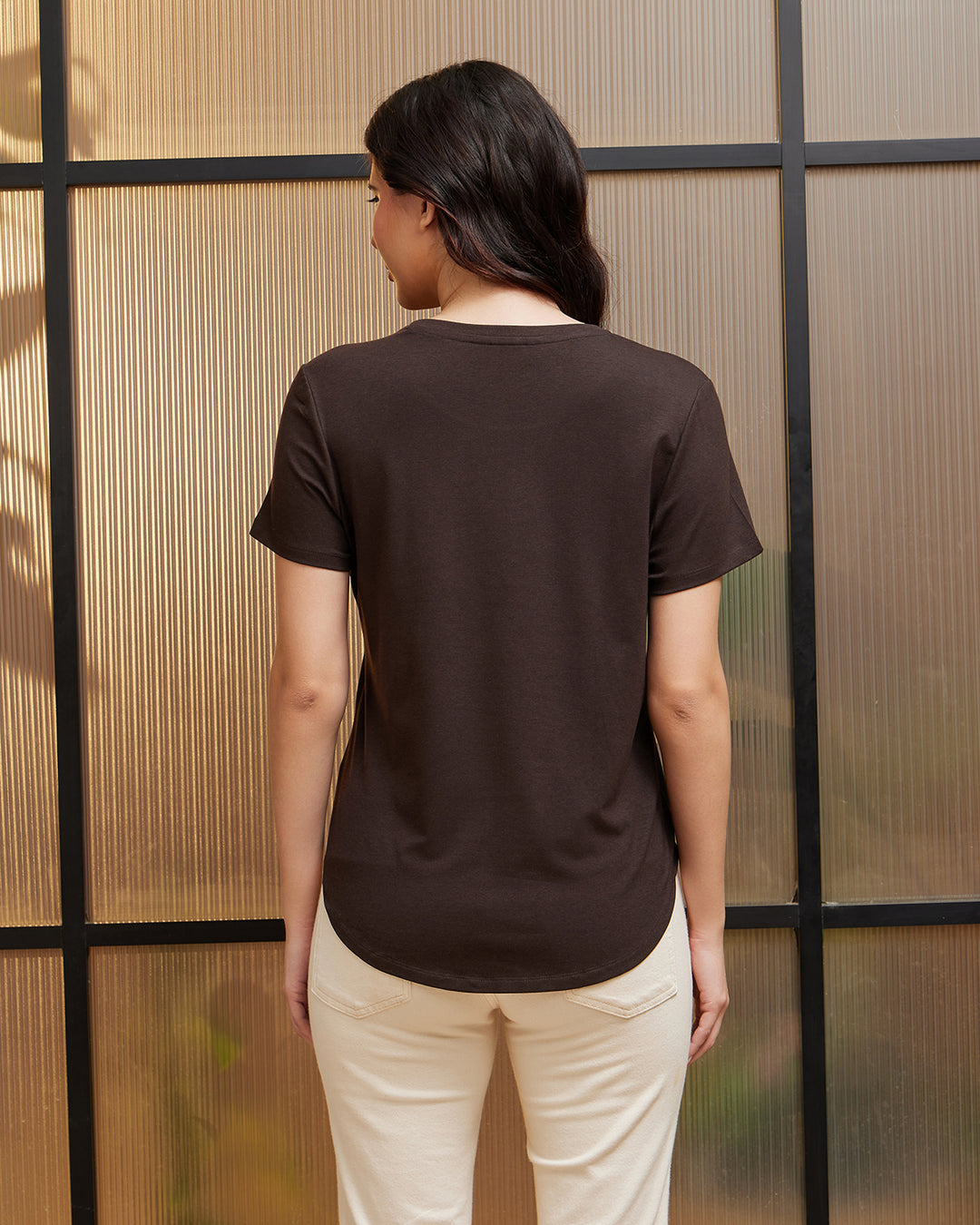 Choco Luxe Bamboo Crew Neck