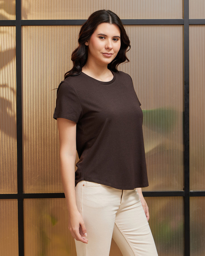 Choco Luxe Bamboo Crew Neck