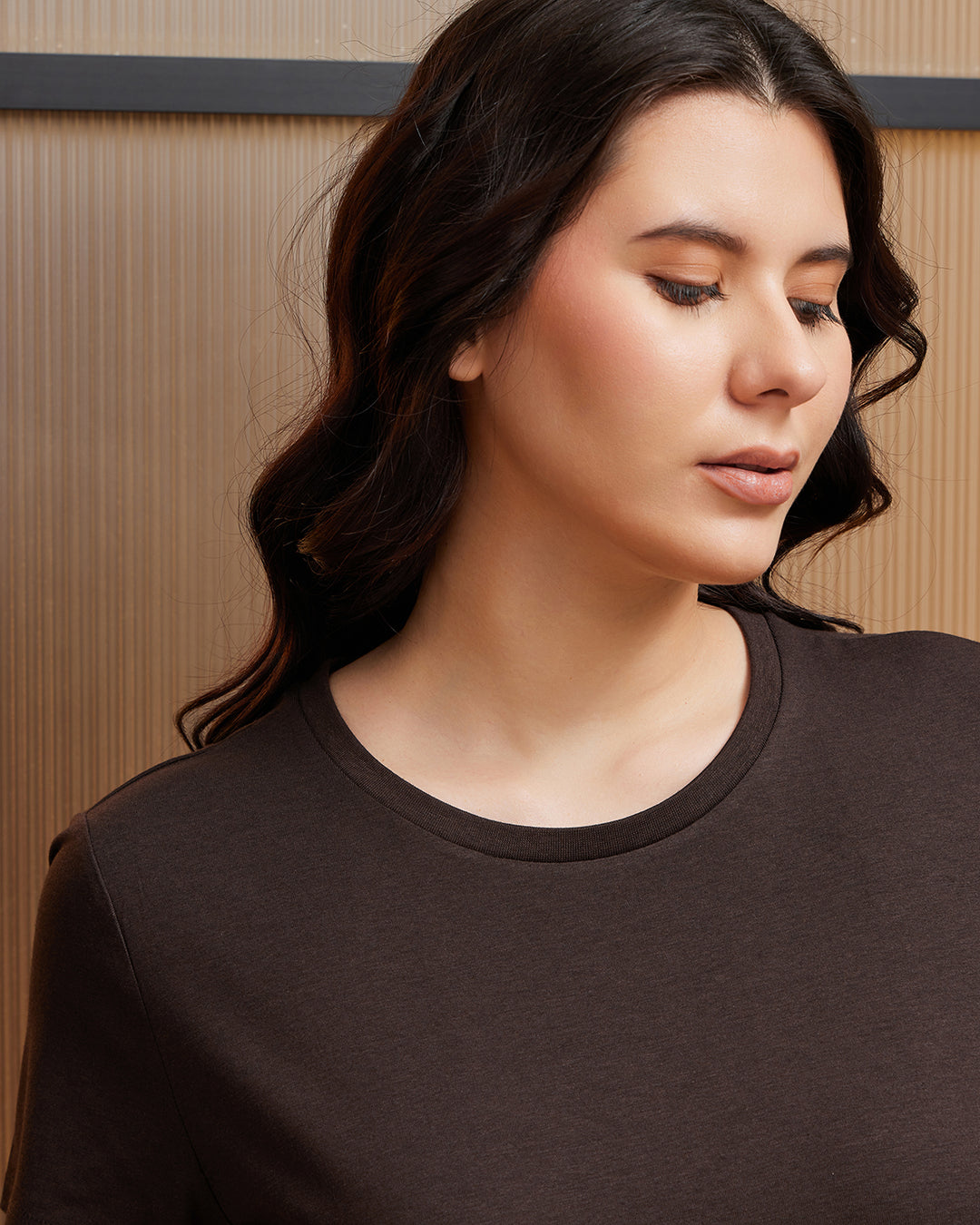 Choco Luxe Bamboo Crew Neck