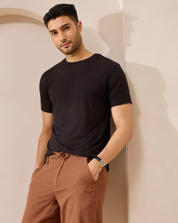Noir - Bamboo Crew Neck