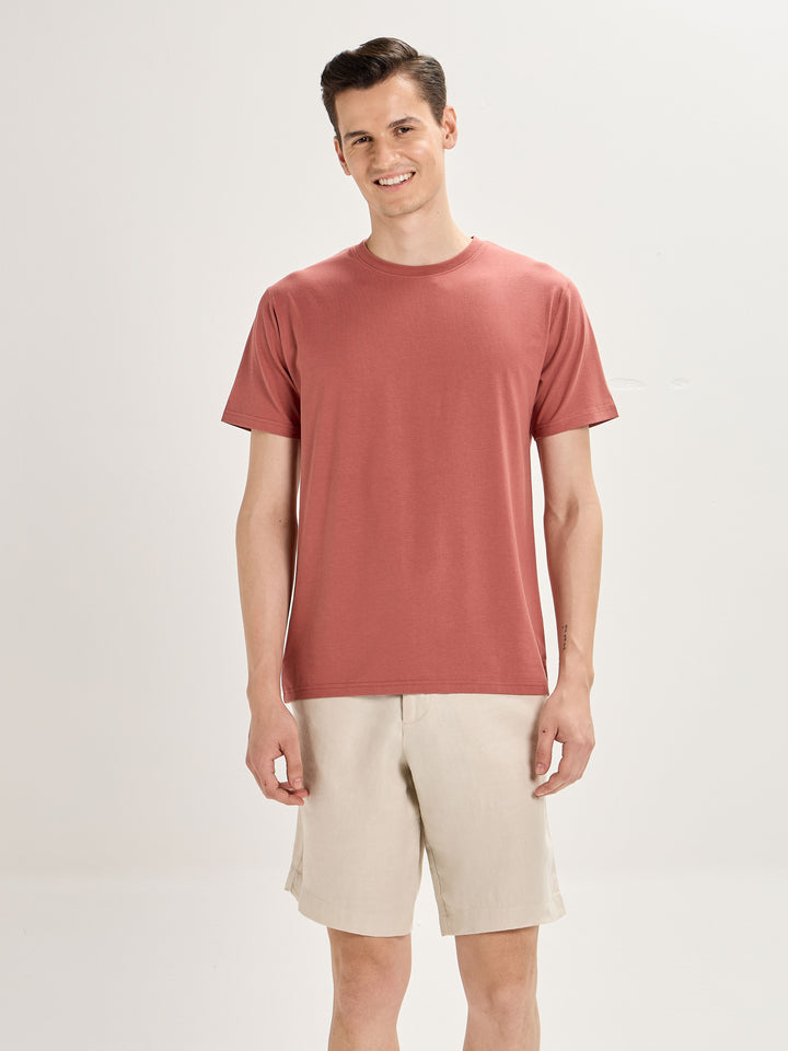Wild Sienna Bamboo Crew Neck