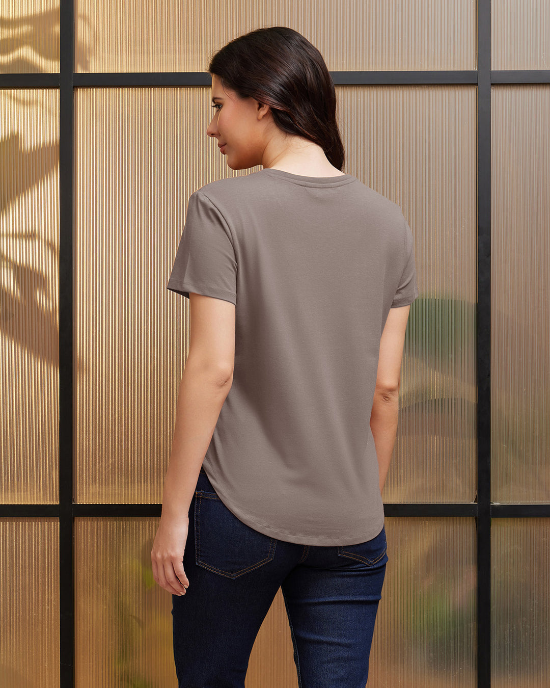 Rabbit Trail Bamboo Crew Neck