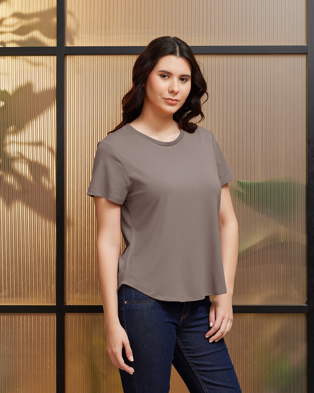 Rabbit Trail Bamboo Crew Neck