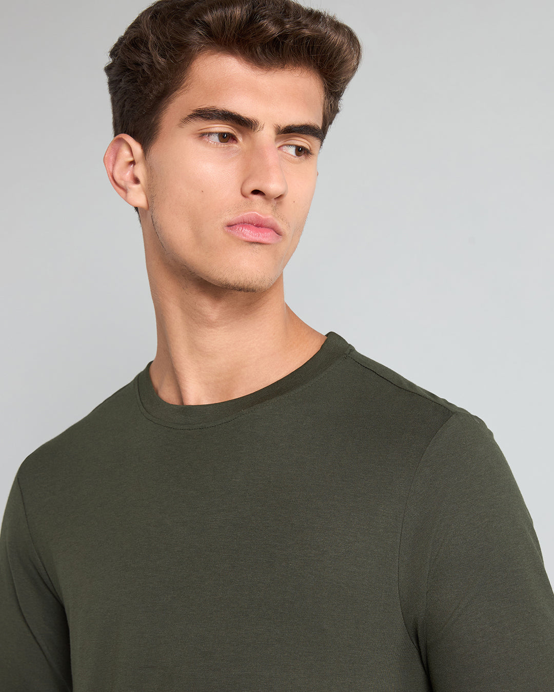 Camo Olive Bamboo Full-sleeve