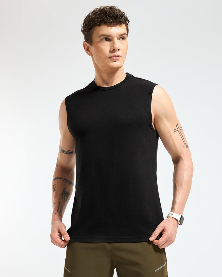 Bamboo Training Tank - Noir