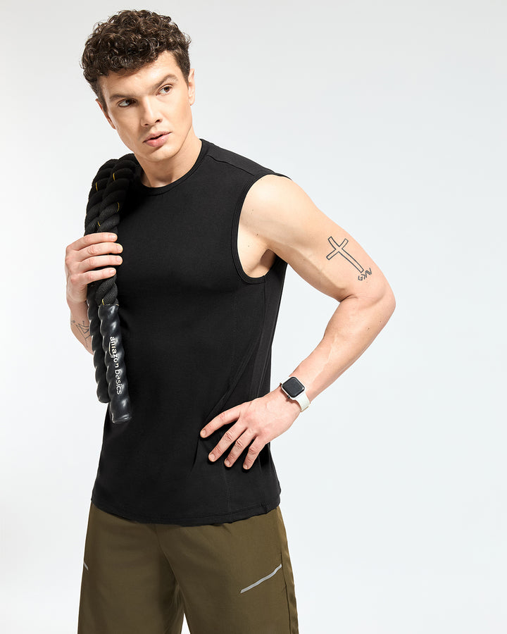 Bamboo Training Tank - Noir
