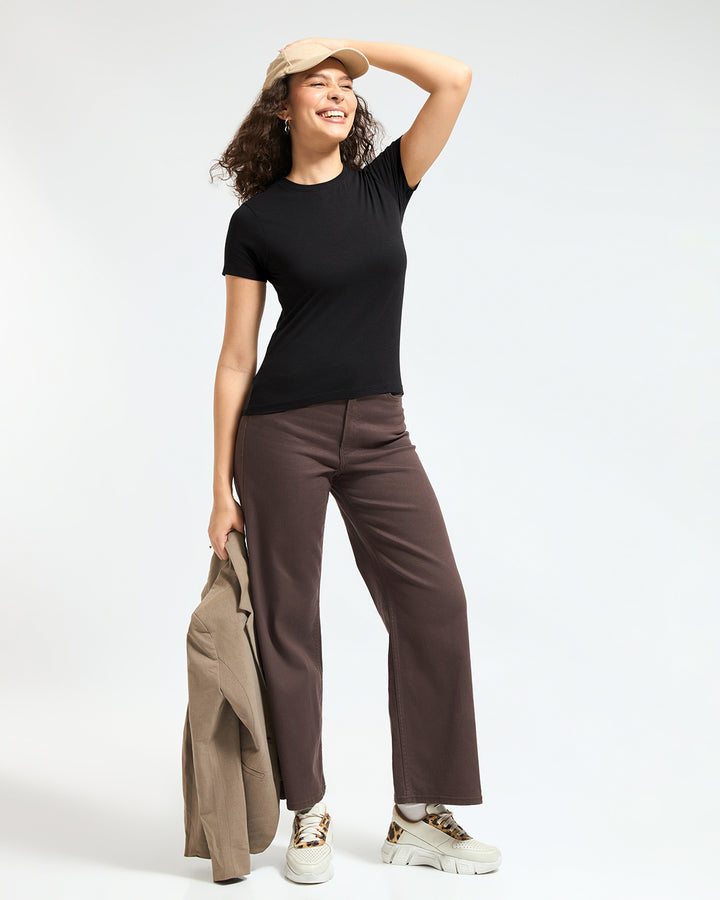 Bamboo Classic Crew - Ebony