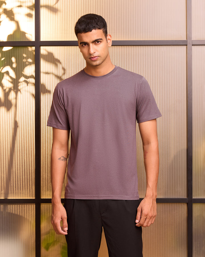 Sepia Bamboo Crew Neck