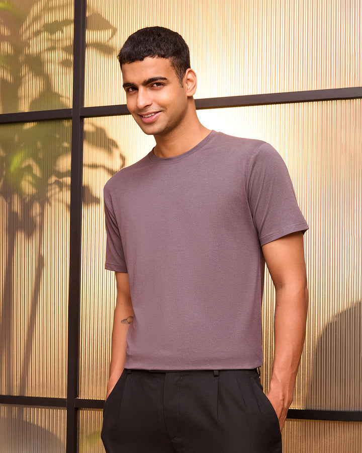 Sepia Bamboo Crew Neck