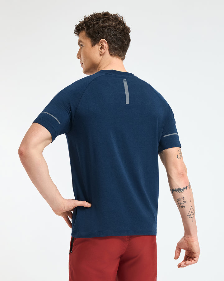 Bamboo Performance T-Shirt - Deep Ocean