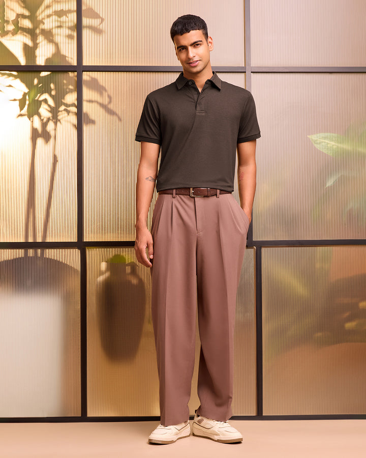 Espresso Bamboo Polo