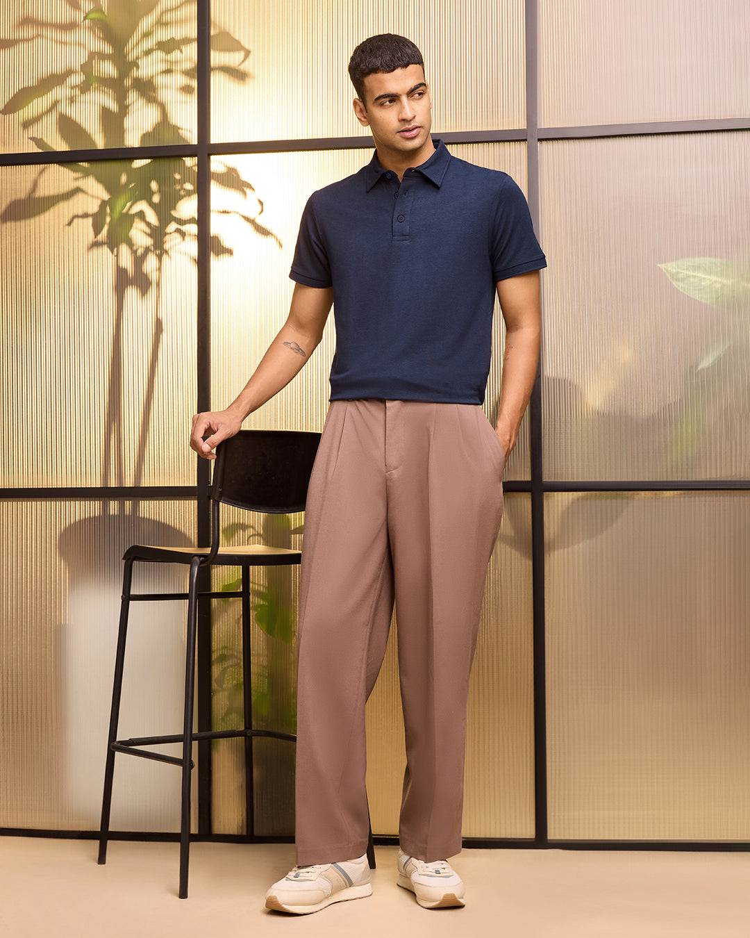 Blue Luxe Bamboo Polo