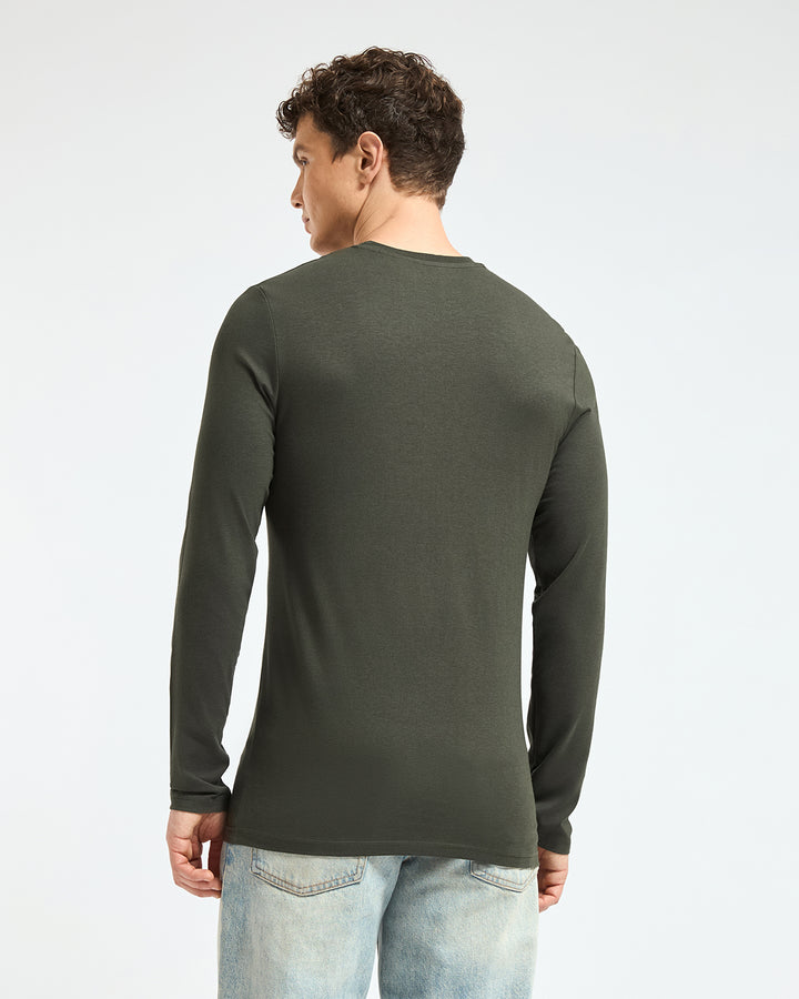 Bamboo Full-sleeve - Camo Olive