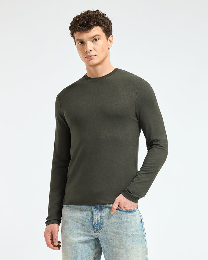 Bamboo Full-sleeve - Camo Olive