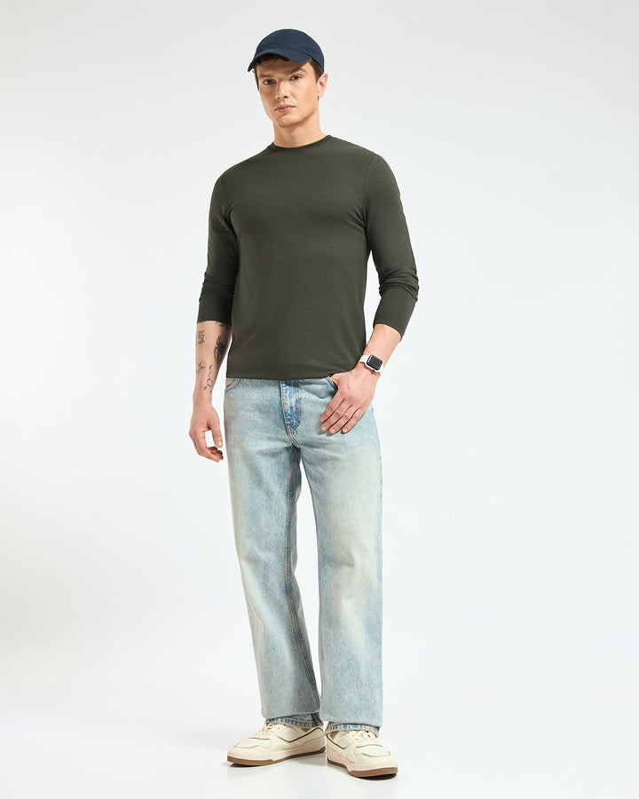 Bamboo Full-sleeve - Camo Olive