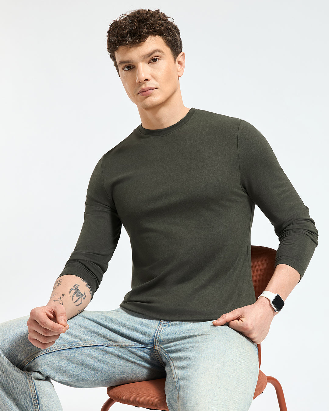 Bamboo Full-sleeve - Camo Olive