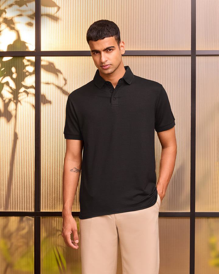 Onyx Bamboo Polo