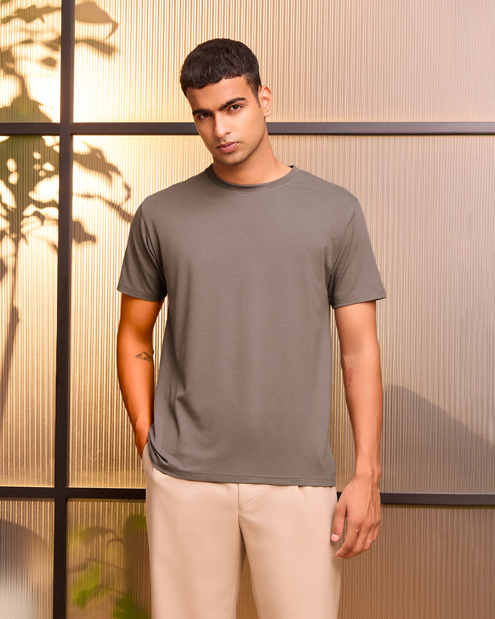 Brownstone Bamboo Crew Neck