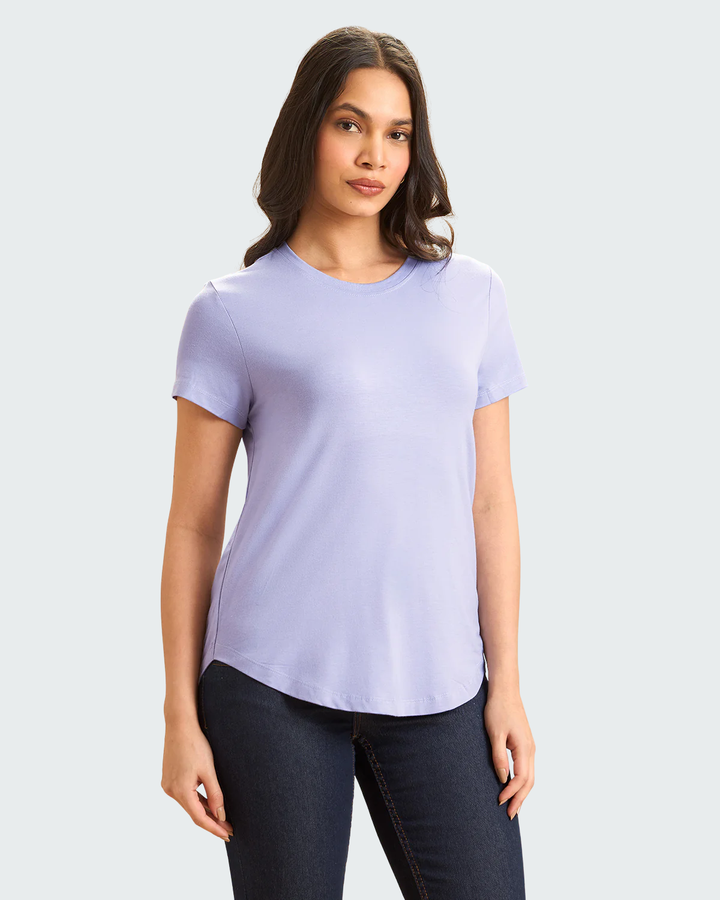 Bamboo Lounge T-Shirt - Thistle