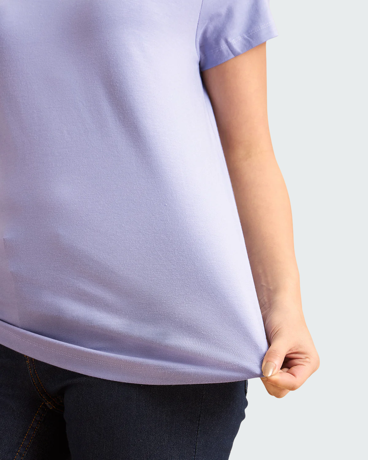 Bamboo Lounge T-Shirt - Thistle