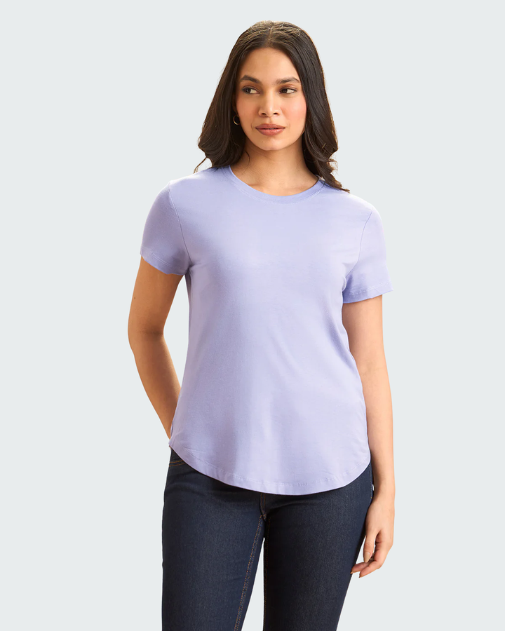 Bamboo Lounge T-Shirt - Thistle