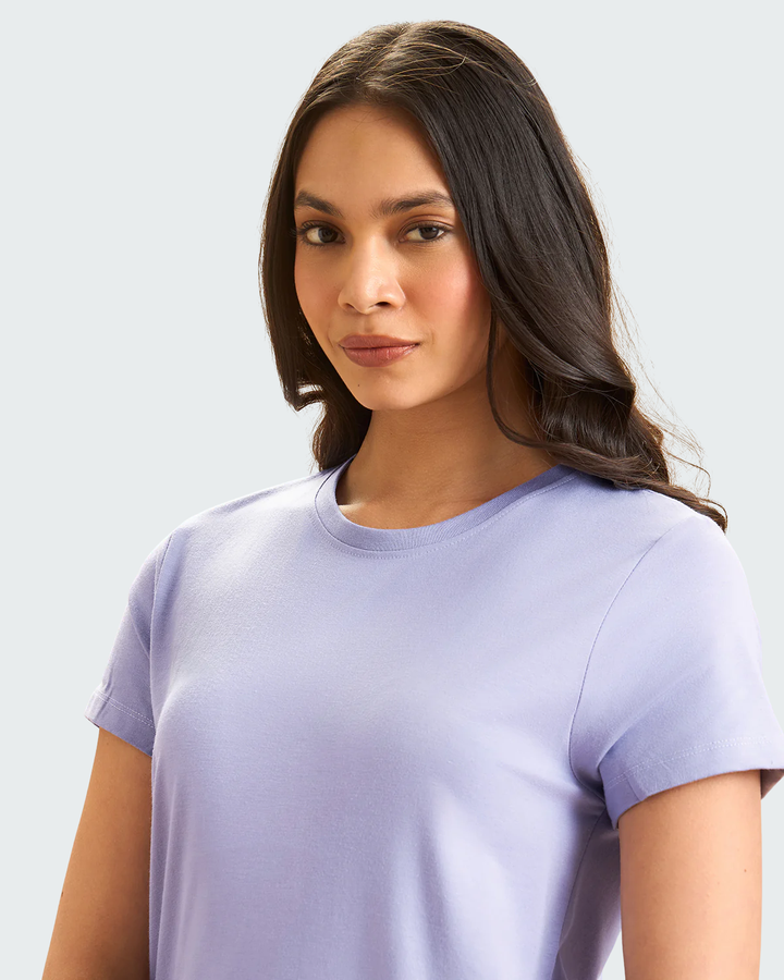 Bamboo Lounge T-Shirt - Thistle