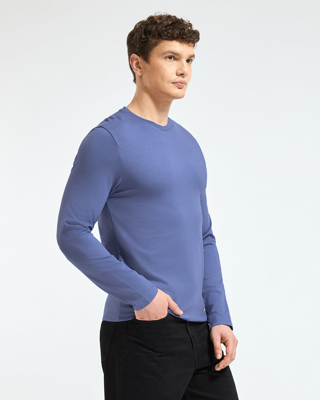 Bamboo Full-sleeve - Pale Denim
