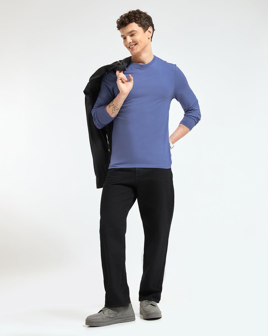 Bamboo Full-sleeve - Pale Denim