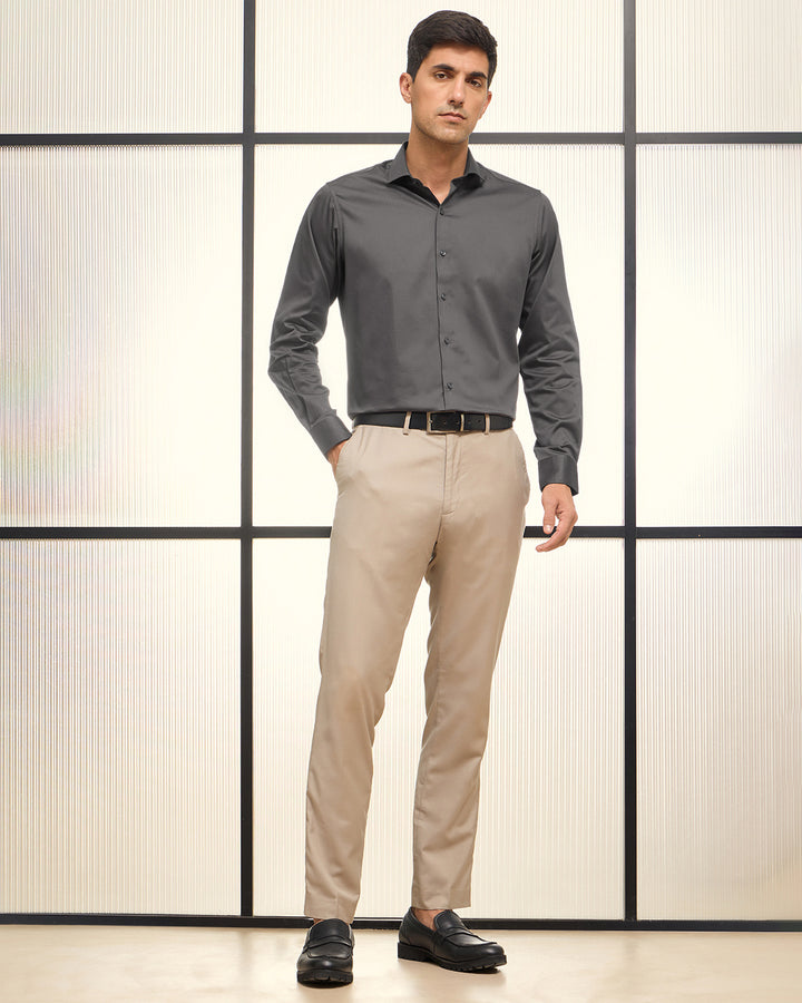 Platinum - Satin Stretch Fit Shirt