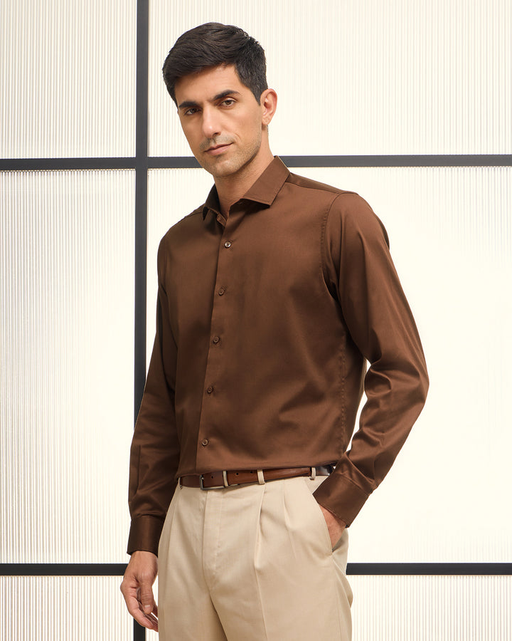 Hot Fudge - Satin Stretch Fit Shirt