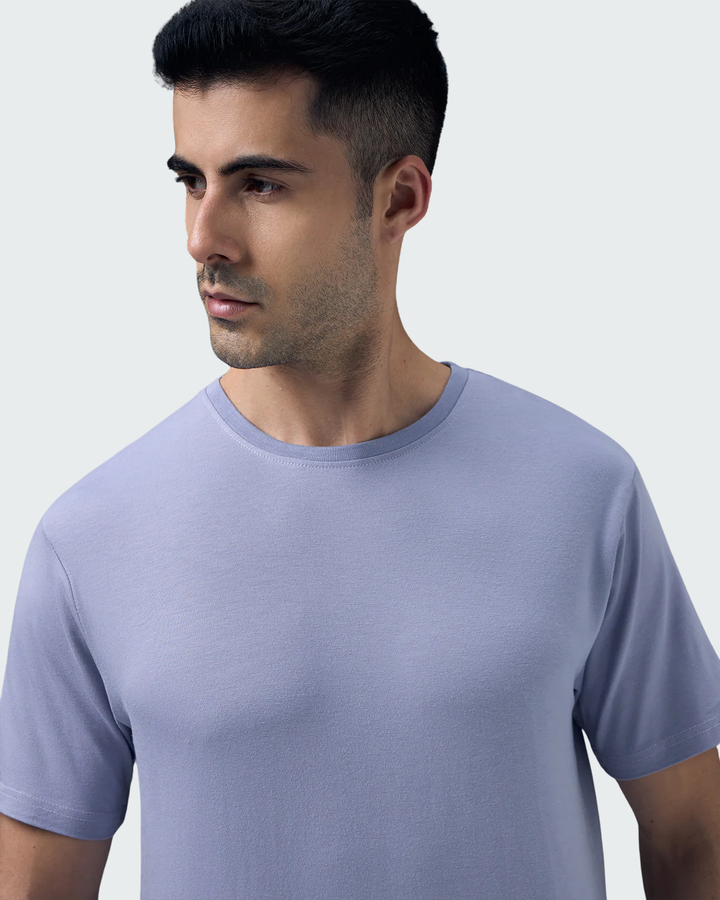 Bamboo Crew Neck - Lilac