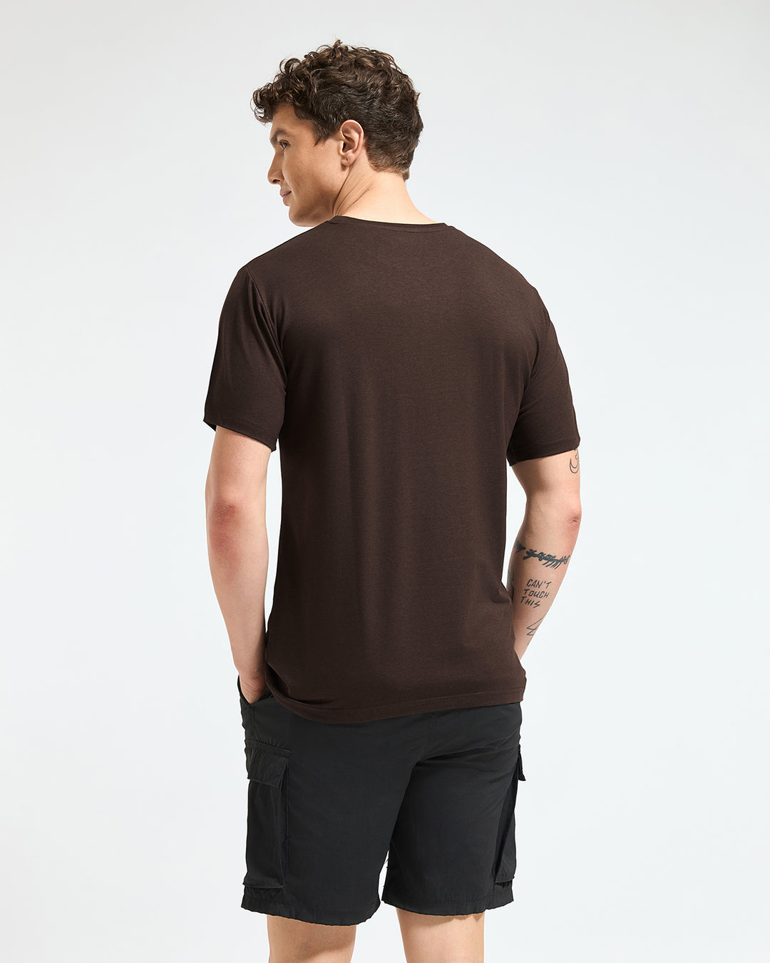 Bamboo Crew Neck - Cocoa