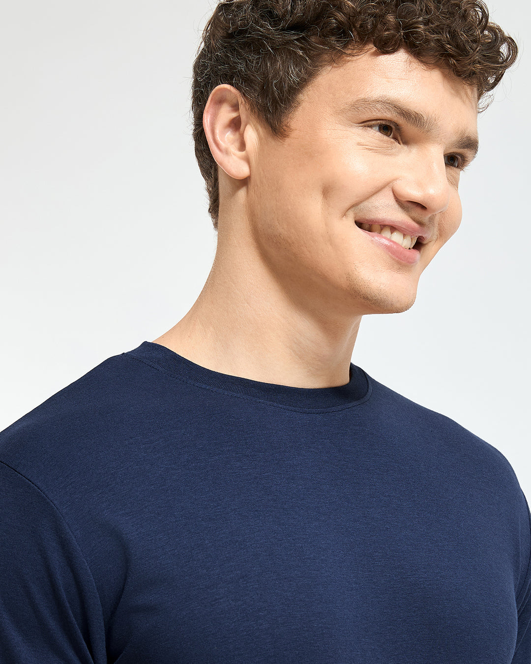 Bamboo Crew Neck - Midnight