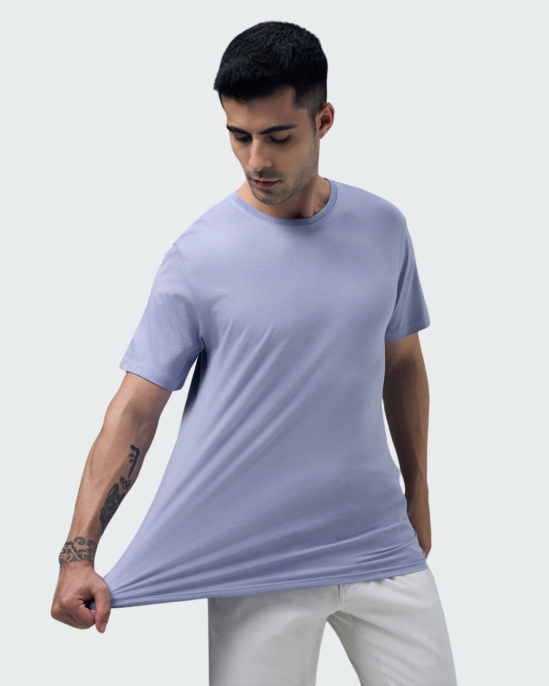 Bamboo Crew Neck - Lilac