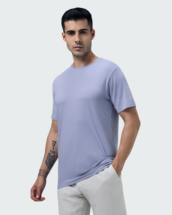 Bamboo Crew Neck - Lilac