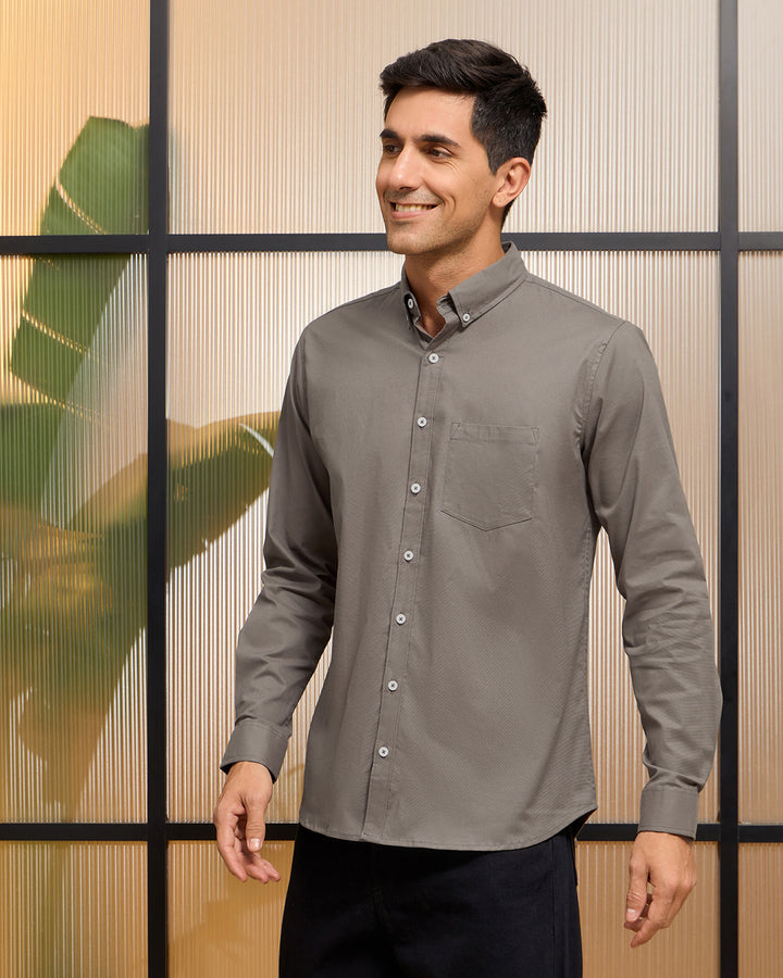 Umber Oxford Shirt