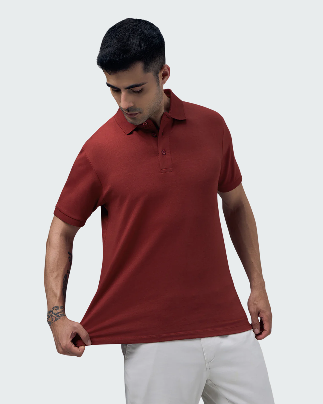Bamboo Polo - Mulberry