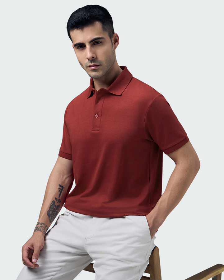 Bamboo Polo - Mulberry