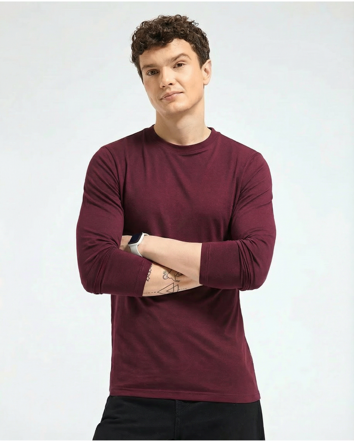 Bamboo Full-sleeve - Claret