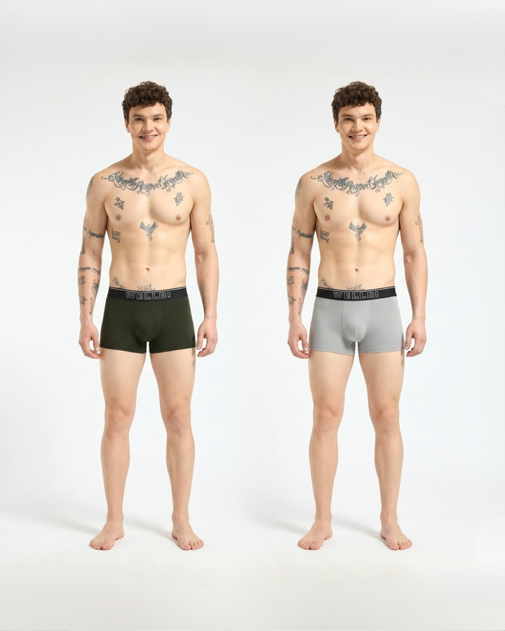 Airlite Bamboo Trunk - Olive + Mist Grey