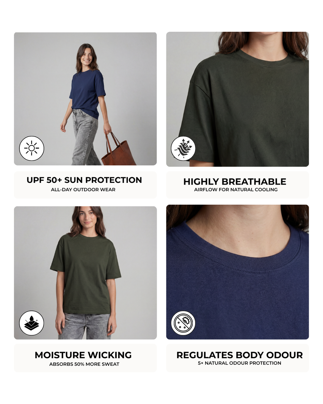 Bamboo Oversized - Muted Moss