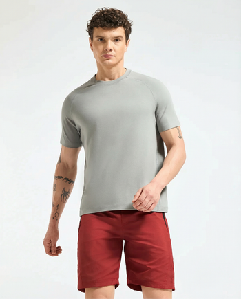 Bamboo Performance T-Shirt - Mist Grey