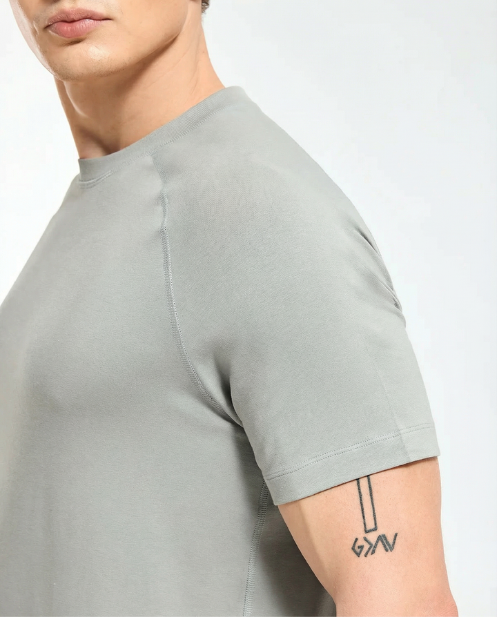 Bamboo Performance T-Shirt - Mist Grey
