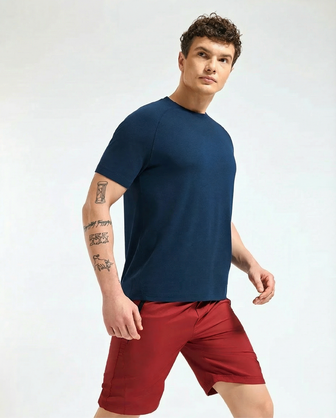 Bamboo Performance T-Shirt - Deep Ocean