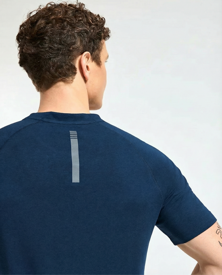 Bamboo Performance T-Shirt - Deep Ocean