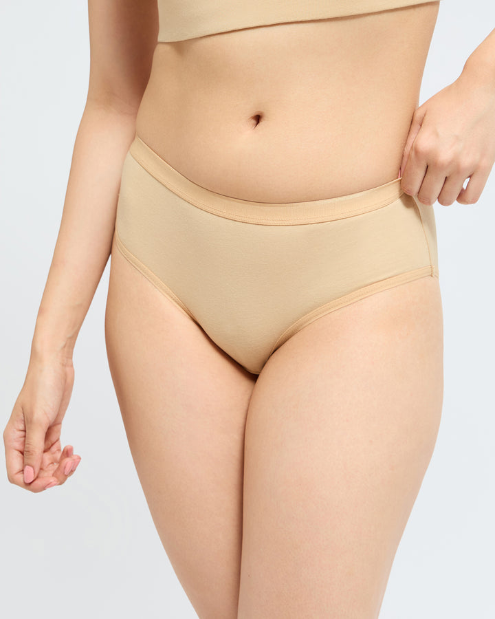 Bamboo Comfort Briefs - Beige