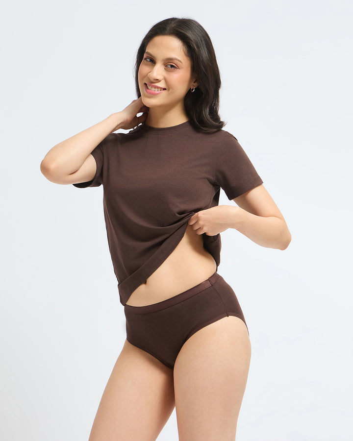 Bamboo Comfort Briefs - Choco Luxe