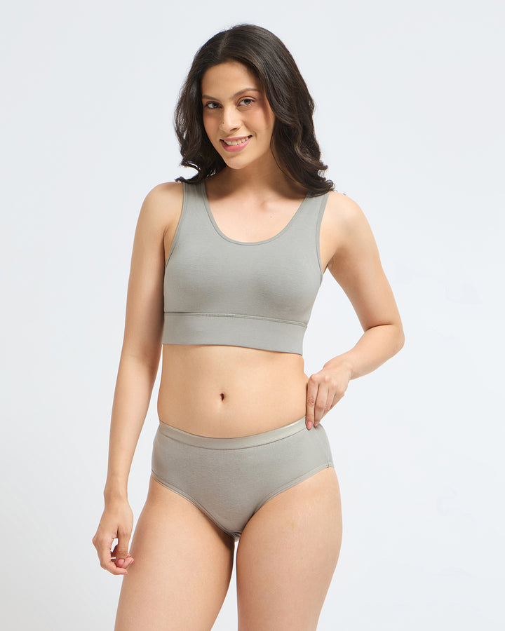 Bamboo Comfort Briefs - Clay