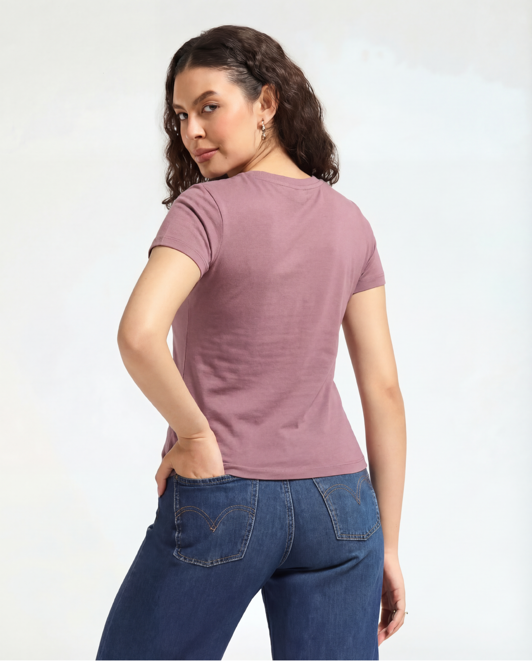 Bamboo V-Neck - Lavine