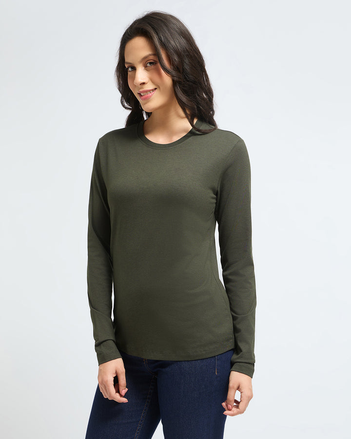 Bamboo Full-sleeve - Muted Moss